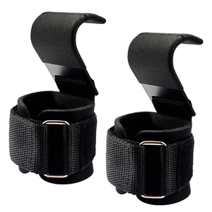 Sangles de poignet CZFIT avec rembourrage en néoprène, adaptées au soutien de la paume pour les soulevés de terre, la musculation et les tractions, unisexe - Product Image 2