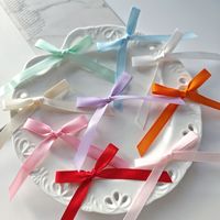 Ruban en polyester argenté Hanfan, largeur 1 cm, couleur unie, pour nœuds, présentoirs de fenêtre, arrière-plans de mariage, emballage de ballons et cadeaux