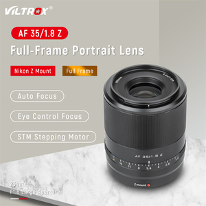 VILTROX AF <span class=keywords><strong>35mm</strong></span> F1.8 <span class=keywords><strong>STM</strong></span> Z Plein Cadre Large Angle à Focale fixe Automatique De Lentille de Focalisation pour Z monture Z7II Z6II Z50 Caméras - Product Image 6