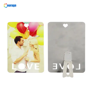 Courage nouveau produit Sublimation amour forme décoration Logo personnalisé <span class=keywords><strong>photo</strong></span> <span class=keywords><strong>cadre</strong></span> en <span class=keywords><strong>aluminium</strong></span> <span class=keywords><strong>cadre</strong></span> vierge support <span class=keywords><strong>Photo</strong></span> imprimé - Product Image 2
