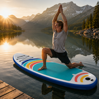 Planche de SUP gonflable tout usage 10ft6 pour concessionnaires de sports nautiques, idéale pour les programmes de vente et de location, avec accessoires SUP complets