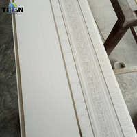 Panneau de Plafond en PVC Brillant Décoratif pour la Maison, Type Lambri Plafond Cielo Raso, Fabriqué en Chine