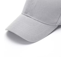 Gorras de Béisbol de 6 Paneles de PVC Lisas, de Color Sólido, con Protección UV, Hechas a Medida al por Mayor, con Logotipo Bordado, para Publicidad y Voluntariado