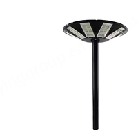 Lampe de jardin LED solaire UFO IP65 600W, lampe de garage, lampe de stationnement extérieure, prix d'usine bas, lampe intelligente