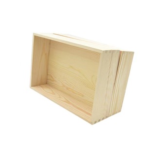 Boîte de rangement en bois rectangulaire, taille personnalisable, multifonctionnelle pour organiser les articles divers et les cosmétiques - Product Image 5