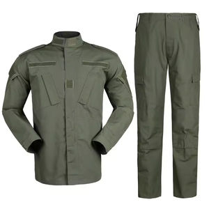Traje Táctico JINTENG ACU, Ropa de Entrenamiento Impermeable y Transpirable con Camuflaje Digital Verde Oliva para Exteriores, Camuflaje de Seguridad - Product Image 1