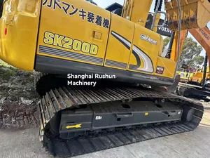 Good Condition Cheap 20t Cinstruction Equipment Kobelco SK200 Fuel-efficient Used Excavator