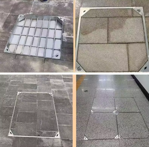 Couvercle de manhole carré invisible en acier inoxydable anti-corrosion pour usage en parc - Product Image 5