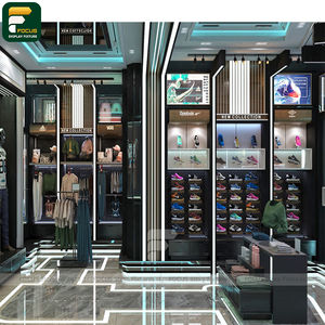 Exhibidor de Ropa Urbana, Mostrador de Ropa, Mueble de Exhibición de Vidrio, Mobiliario Comercial - Product Image 3