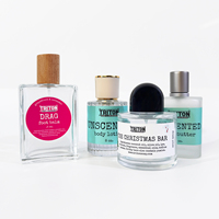 Label Perekat Vinyl Tahan Air Cetak Kustom untuk Kemasan Botol Kosmetik, Pencetakan Digital CMYK UV