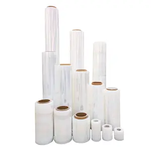 YC Wrapping Protective Packaging Film Opp Rolls Food Grade Roll Plastic Transparent Stretch Pe Paper 30%