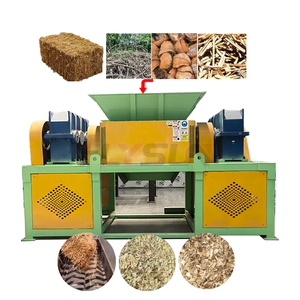 Pequeña Trituradora Agrícola Automática de Doble Eje para Alimento Animal, Ensilaje, Paja y Forraje - Product Image 1