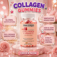 Gummies Véganes Boostant le Collagène, Fabricant OEM avec Biotine et Vitamine C pour la Peau, les Cheveux et les Ongles, Soutien Beauté, Marque Privée