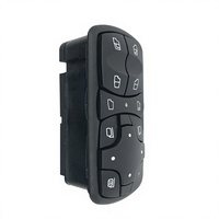 Wanray LKW Elektrischer Fensterheber Hauptschalter für Actros MP1 MP2 MP3 Innenraum 10-polig 9438200097
