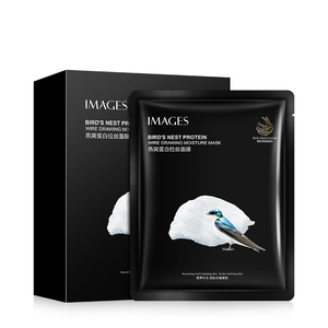 IMAGES masque Facial à <span class=keywords><strong>dessin</strong></span> de protéine de nid d'oiseau en cristal de collagène naturel pur pour les soins du visage - Product Image 1