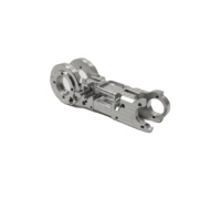 Componentes de Articulación de Robot de Aleación de Aluminio Personalizados, Piezas de Robot Humanoide de Alta Precisión Mecanizadas por CNC de 5 Ejes