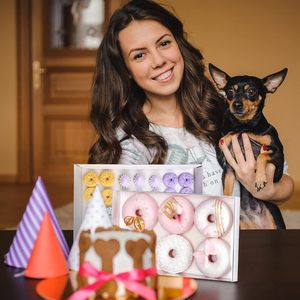 Cajas Transparentes Blancas para Galletas <span class=keywords><strong>con</strong></span> Ventana Completa, Empaque de Regalo para Panadería, para Dulces Cubiertos de <span class=keywords><strong>Chocolate</strong></span>, Cakesicles, Pretzels, Recuerdos de Fiesta - Product Image 5