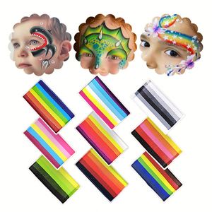 สีเพ้นท์หน้าและตัวเด็กแบบล้างออกได้ สีรุ้งชั่วคราว สำหรับกีฬา ฟุตบอล ปาร์ตี้ และอุปกรณ์แฟนคลับ - Product Image 3
