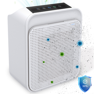 <span class=keywords><strong>Purificateur</strong></span> <span class=keywords><strong>d</strong></span>'<span class=keywords><strong>air</strong></span> avec filtre HEPA, charbon actif et tamis moléculaire, ioniseur <span class=keywords><strong>d</strong></span>'<span class=keywords><strong>air</strong></span> pour la maison, 255 m³/h CADR, stérilisation à 99,9 % - Product Image 1