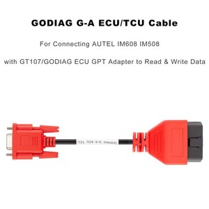 Câble ECU/TCU G-A GODIAG compatible avec la série AUTEL IM508 IM608 et l'adaptateur GODIAG GT107Series / ECU GPT pour lire et écrire des données - Product Image 5