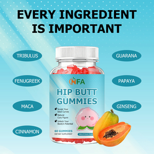 OEM ODM ฮิปบัทท์กัมมี่ส์ ช่วยปรับรูปร่างตามธรรมชาติ ให้รูปร่างดูสง่างามขึ้น พร้อมปรับเส้นโค้งของร่างกายให้สมส่วน - Product Image 4