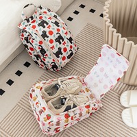 Ensemble de 7 sacs de rangement de voyage imprimés personnalisés pour valises, vêtements et organisateurs de bagages, cubes de rangement, accessoires de voyage