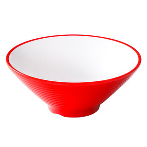 Bol en mélamine Xiangyuan 8 pouces, couleur unie, usage commercial, pour soupes, nouilles, riz, service en restaurant - Product Image 5