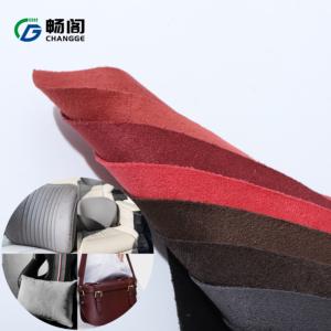 قماش من جلد الغزال عالي الأداء من ألياف الأغنام نمط مصبوغ مطاطي لسيارات الدرجة الراقية الداخلية - Product Image 1