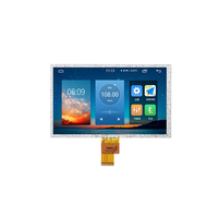 Écran tactile TFT LCD ZKDISPLAY haute luminosité 8 pouces 1024*600 avec interface LVDS, lisible en plein soleil, 1500 nit, large plage de températures