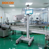 Máquina de Marcado Láser Integrada de Alta Velocidad de 60 W con Enfriamiento por Aire/Agua, Grabador Láser de Codificación de Fechas DOCOD Co2, Impresora Grabadora Láser