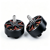 Moteur Brushless FPV avec support anti-vibration et structure absorbant les chocs 1350KV 1750KV 4S 6S pour drone de photographie aérienne 5 pouces