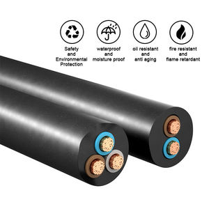 Câble en caoutchouc flexible industriel en cuivre isolé en PVC basse tension 450/750V H07RN-<span class=keywords><strong>F</strong></span> 10/3 <span class=keywords><strong>16A</strong></span> -<span class=keywords><strong>20</strong></span>~+70 - Product Image 3