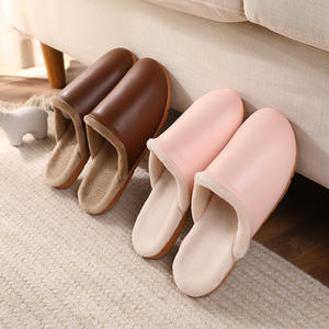 Yearning Woman Man Trendy PU Flat <b>Slipper</b>-Ultra-Soft <b>Waterproof</b> Eco-Friendly Breathable & Light Weight for All Seasons - Product Image 3