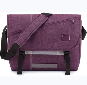 15.6 Inch Laptop Crossbody Tassen Vrouwen Mannen Schouder Messenger Bag