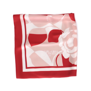 Foulard Quadrato Piccolo Rose 70x70cm in Seta Stampata, Accessorio Moda - Product Image 1