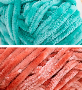 Filato ciniglia vellutato soffice da 100g per uncinetto e maglia, filato morbido per neonati, filati spessi per uncinetto - Product Image 3