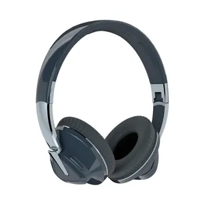 Headphone Headband Gaming Binaural Nirkabel Rose Gold Kustom Headset BT Stereo Dapat Dilipat Olahraga Loudspeaker Headphone