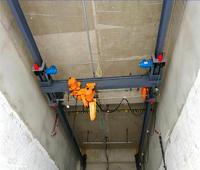 Pont roulant monopoutre électrique à palans à chaîne, classe de travail A3, pour atelier à faible hauteur de plafond