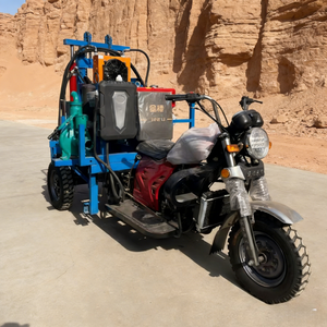 Goede prijs kleine draagbare boormachine diesel 100m 150m 200m hydraulische driewielige motor waterputboorinstallatie - Product Image 1