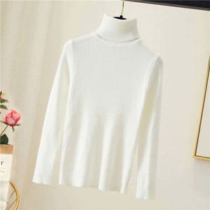 Suéter de cuello alto de punto acanalado transpirable para primavera, otoño e invierno, cálido y casual, venta al por mayor de fábrica - Product Image 6