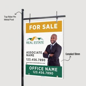 Letreros Inmobiliarios Personalizados en Aluminio para Venta - Product Image 4