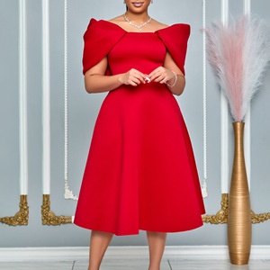 Vestidos <span class=keywords><strong>de</strong></span> Noche Elegantes y Chic <span class=keywords><strong>de</strong></span> Último Diseño D492 <span class=keywords><strong>para</strong></span> Mujer, <span class=keywords><strong>Vestido</strong></span> <span class=keywords><strong>de</strong></span> Fiesta Sexy con un Hombro Descubierto, <span class=keywords><strong>Vestido</strong></span> Africano <span class=keywords><strong>para</strong></span> Mujer - Product Image 2