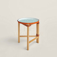 Table basse ronde en bois, design professionnel personnalisé, nouvelle conception, table d'appoint, table de salon