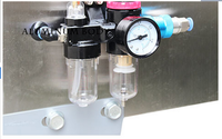 Machine de scellage manuelle en aluminium de haute qualité pour tubes cosmétiques en plastique avec marquage de date