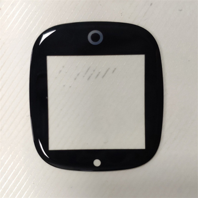 Customized Smart Watch Glass 2.5D Silk Screen Curved Edge Tempered Glass