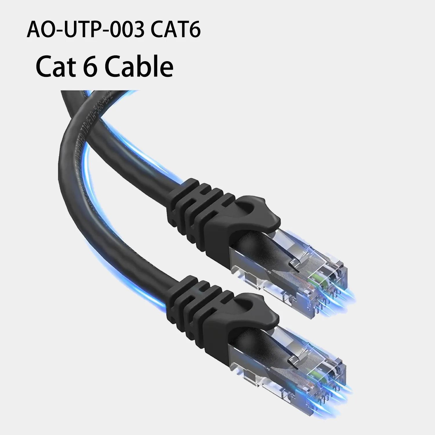 CAT6 Ethernet Cable LAN UTP CAT 6 RJ45 Network Patch Internet Cable for Modem Router Gaming PC