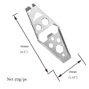Chất Lượng Cao <span class=keywords><strong>Edc</strong></span> Cắm Trại Khẩn Cấp Pocket Thẻ Tín Dụng Đa Công Cụ Với Mở Chai Tuốc Nơ Vít Biểu Ngữ Pry Thanh - Product Image 5