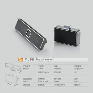 Steel <b>Modern</b> Fingerprint Furniture Lock for Drawer <b>Shoe</b> <b>Cabinet</b> Wardrobe-Easy Installation - Product Image 4