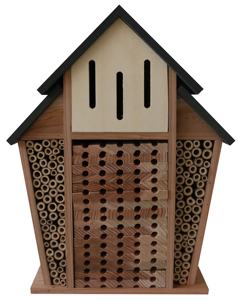 2024 BSCI Outdoor Holzinsekt Hotel Insektenlebensraum Garten Insektenaufbewahrungslager für Läschen lacewings Schmetterling - Product Image 6