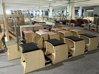 Peralatan Pilates Kursi Wunda Ramah Lingkungan dari Kayu Maple yang Dapat Disesuaikan untuk Kesehatan